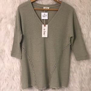 NWT Boho Chic In Loom Sweater